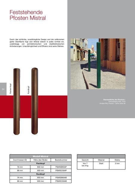 Unser Katalog - Urbaco