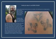 Hierbij de tattoo's van BORIS STAHLIE - Hdcn Nh