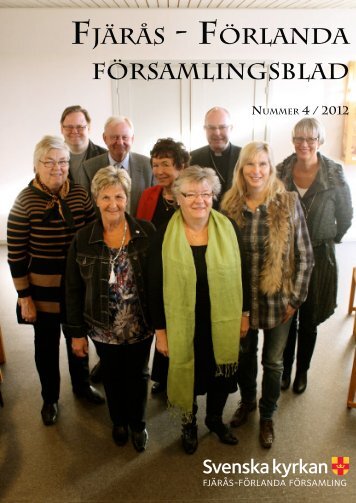 Församlingsbladet november.indd - Fjärås – Förlanda församling