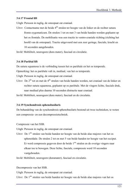 Hoofdpijnonderzoek inclusief hoofdpijn behandelprotocol