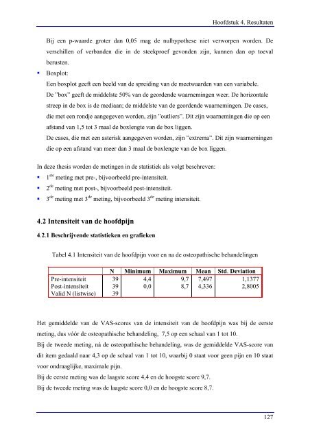 Hoofdpijnonderzoek inclusief hoofdpijn behandelprotocol