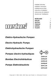 Elektro-Hydraulische Pompen Electro-Hydraulic ... - Nordstern Trolling