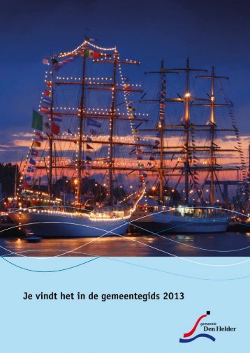 Download de gemeentegids - Gemeente Den Helder