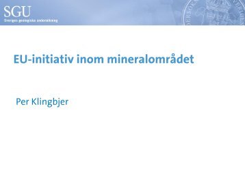Det internationella utvecklings-samarbetet på geoområdet