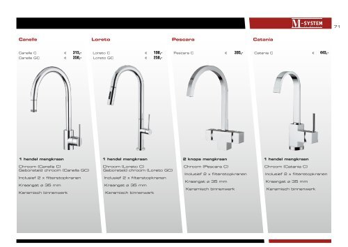 Assortimentsoverzicht 2013 - M-System