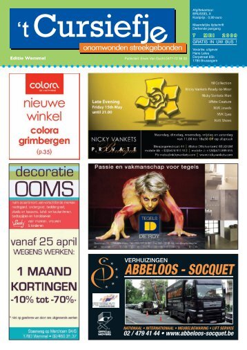 ABBELOOS - SOCQUET - Cursiefje