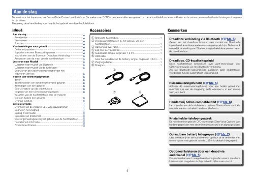 AH-NCW500 - Handleidingen