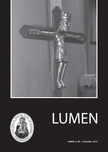 1 LUMEN nr. 85 | December 2012 - Sankt Mariæ Kirke