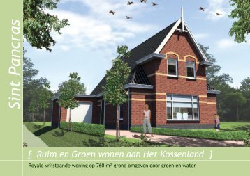 [ Ruim en Groen wonen aan Het Kossenland ] - GTP ...