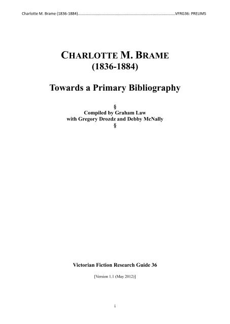 Charlotte M. Brame - Victorian Secrets