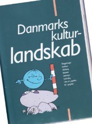 1. kapitel. Danmarks kulturlandskab - gabor.dk