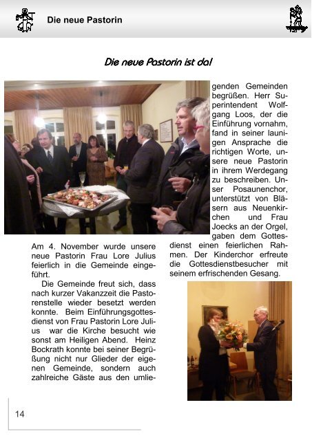 Dezember 2012 / Januar 2013 - Kirchengemeinde Melle ...