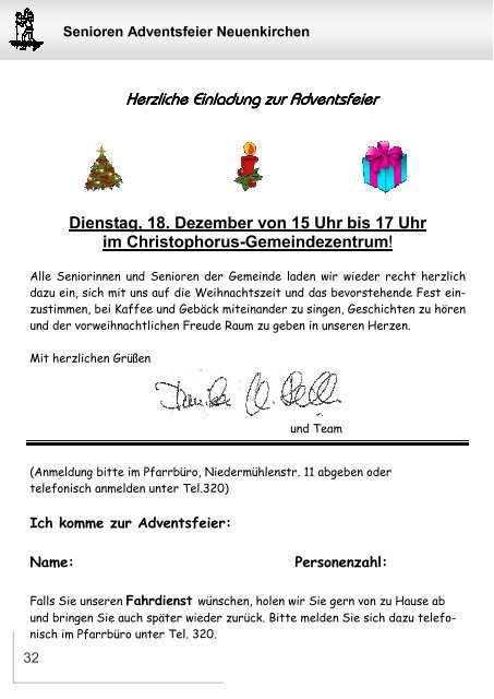 Dezember 2012 / Januar 2013 - Kirchengemeinde Melle ...