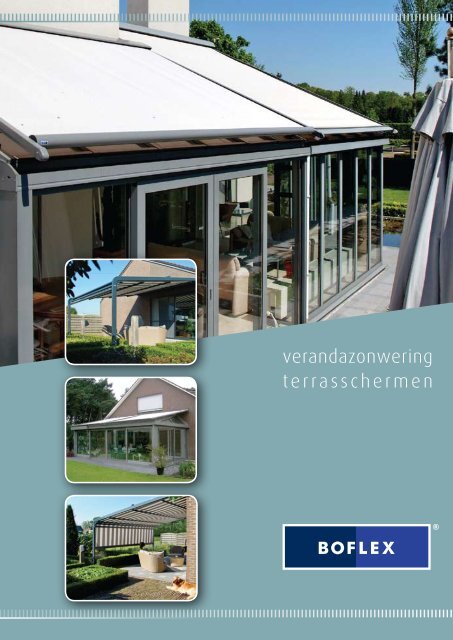 verandazonwering terrasschermen - Boflex