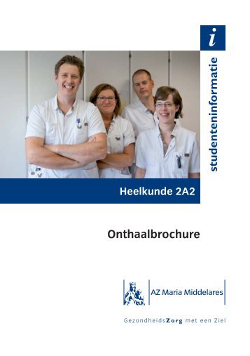 1272 Studentenbrochure 2A2.indd - AZ Maria Middelares