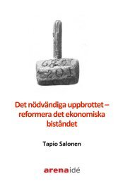 Tapio Salonen - Arena Idé