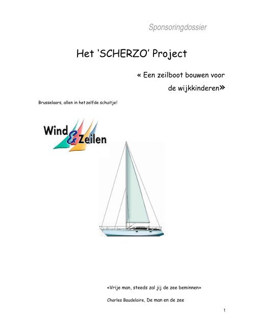 Het 'SCHERZO' Project - Du Vent et Des Voiles