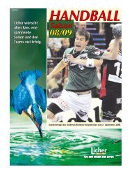 Handball-Beilage