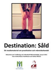 Destination: Såld - Individuell Människohjälp