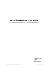 Versterking opsporing en vervolging - Openbaar Ministerie