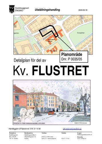 Detaljplan för del av Planområde - Örebro