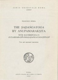 THE SADANGA YOGA
