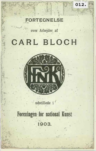 CARL BLOCH