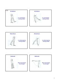 Bewegingsanalyse - SW Sportmassage