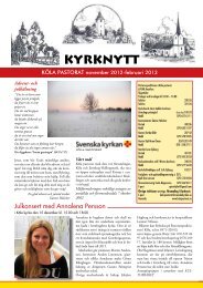 KYRKNYTT - Köla pastorat