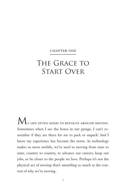 The Grace to Start Over - TDJakes.org