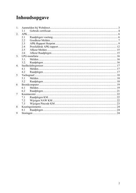 Handleiding webdirect 2013 pdf, 1968kb - Rdw