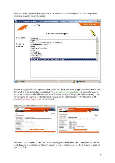 Handleiding webdirect 2013 pdf, 1968kb - Rdw