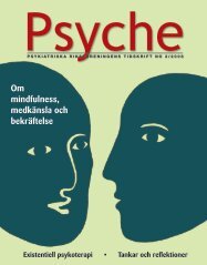 Om mindfulness, medkänsla och bekräftelse - Psykiatriska ...