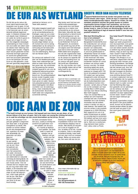 editie 6 - De Betere Wereld