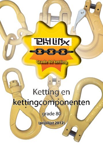 PHY-LINX Grade 80 ketting en componenten - Hijsmiddelen.nl