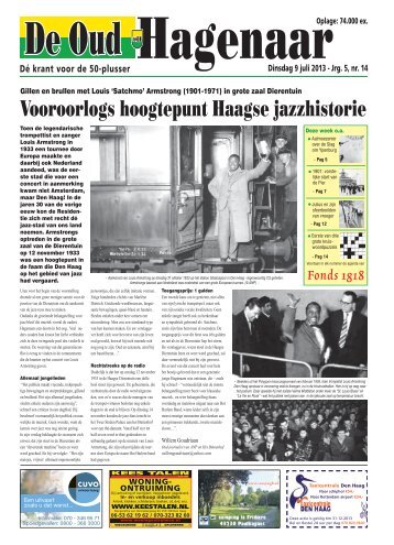 Vooroorlogs hoogtepunt Haagse jazzhistorie - De Oud-Hagenaar