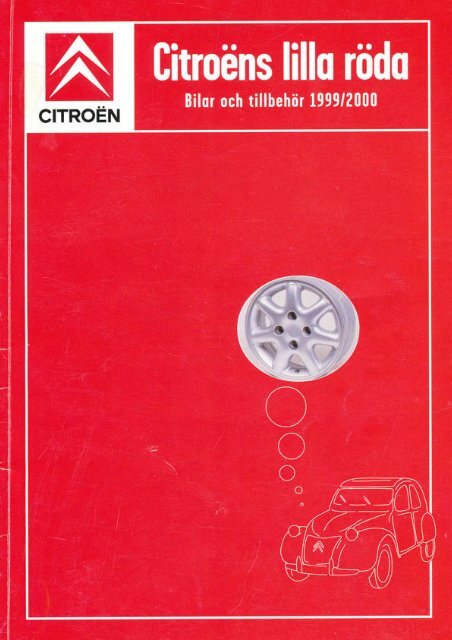 Citroëns lilla röda 1999/2000