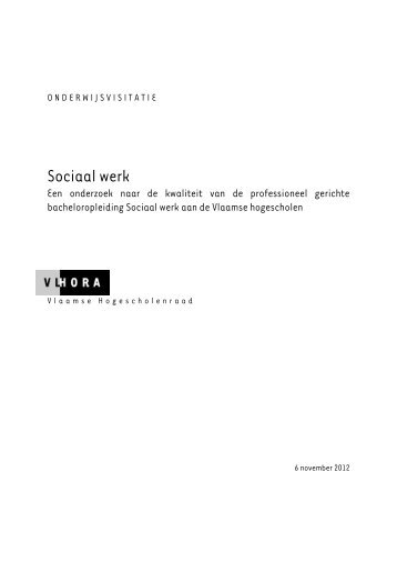 Sociaal werk - Vlhora