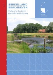 Berkelland beschreven. Cultuurhistorische gebiedsbeschrijving