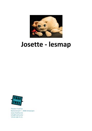 Josette -‐ lesmap - Froefroe