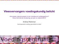 Andrea Werkman, Voedingscentrum - NVVL