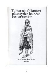 1 Turkarnas Folkmord på Assyrier-kaldéer och Armenier