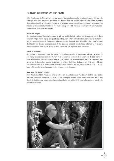 VREDESEILANDEN Jaarverslag 2009.pdf - Kauri