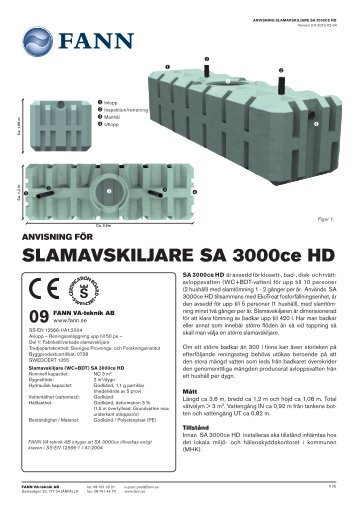 SLAMAVSKILJARE SA 3000ce HD 09 - Fann