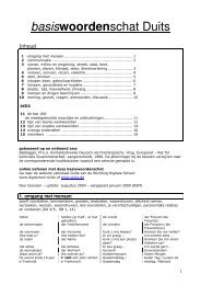 basiswoordenschat Duits - Deutsch-Digital