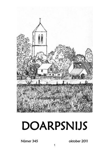 “Doarpsnijs” is in útjefte fan de Feriening foar ... - Nijemardum