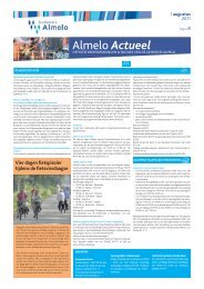 1 augustus 2011 - Gemeente Almelo