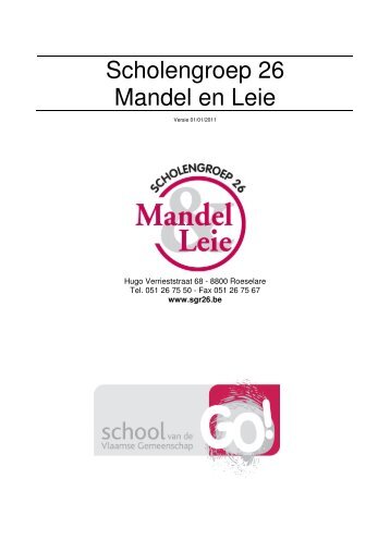 Scholengroep 26 Mandel en Leie - basisschool Drie Hofsteden Kortrijk