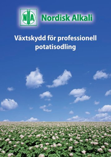 Växtskydd för professionell potatisodling - Nordisk Alkali