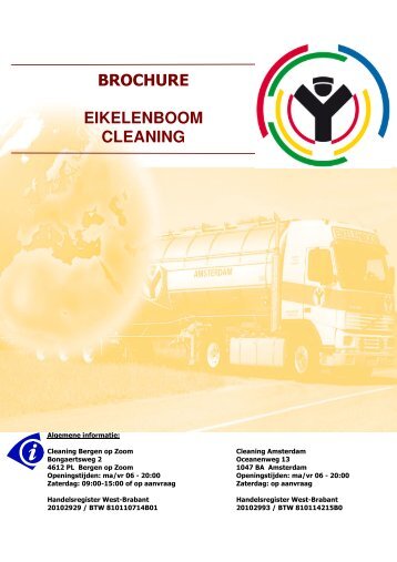 Informatiebrochure Eikelenboom Cleaning - Eikelenboom European ...